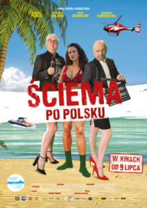 Plakat filmu "Ściema po polsku"