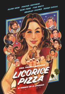 Plakat filmu "Licorice Pizza"