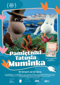 Plakat filmu "Pamiętniki Tatusia Muminka"