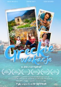 Plakat filmu "Greckie wakacje"