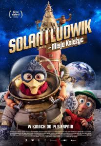 Plakat filmu "Solan i Ludwik - Misja Księżyc"