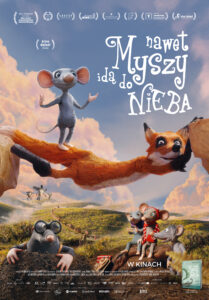 Plakat filmu "Nawet myszy idą do nieba"