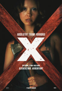 Plakat filmu "X"