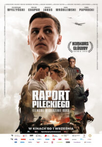Plakat filmu "Raport Pileckiego"