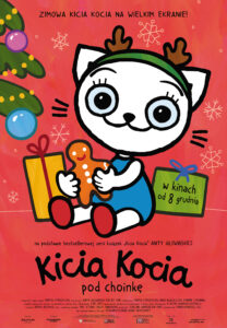 Plakat filmu "Kicia Kocia pod choinkę"