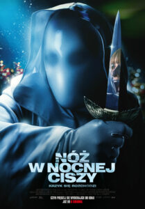 Plakat filmu "Nóż w nocnej ciszy"