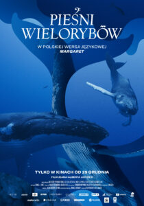 Plakat filmu "Pieśni wielorybów"