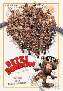 Plakat filmu "Setki bobrów"