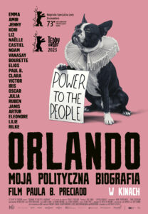 Plakat filmu "Orlando – moja polityczna biografia"