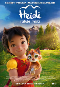 Plakat filmu "Heidi ratuje rysia"