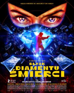 Plakat filmu "Błysk diamentu śmierci"