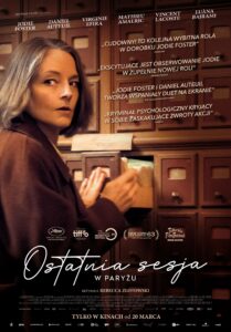 Plakat filmu "Ostatnia sesja w Paryżu"