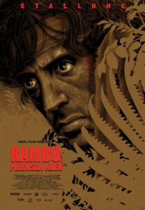 Plakat filmu "Rambo: Pierwsza krew"