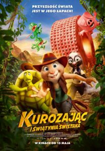 Plakat filmu "Kurozając i świątynia Świstaka"