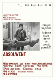 Plakat filmu "Absolwent"