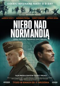 Plakat filmu "Niebo nad Normandią"